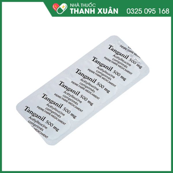 Tanganil 500mg điều trị chóng mặt